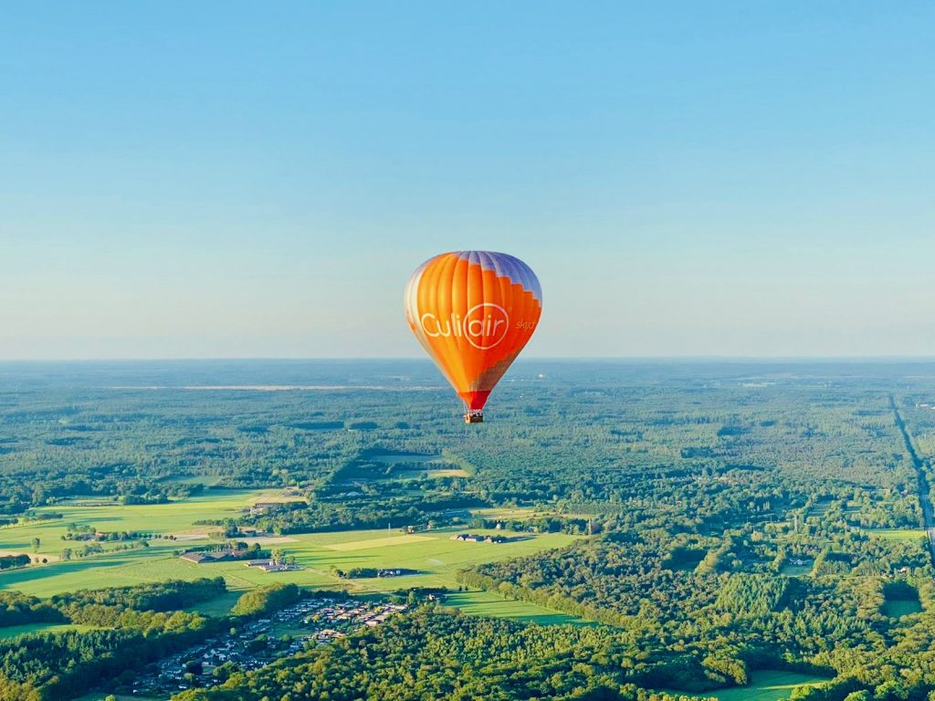 Ballonvaart overrijssel landschap