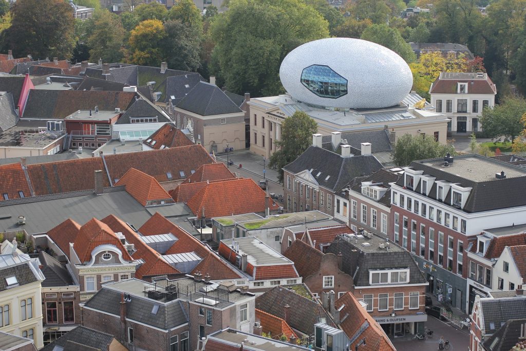 Museum de Fundatie vanuit lucht 