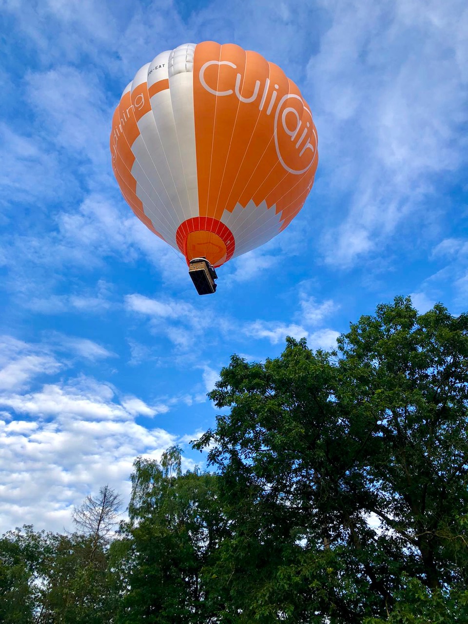 Ballonvaart open hemel CuliAir